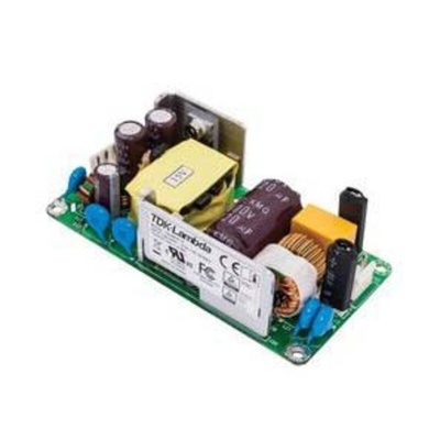 TDK-Lambda Switching Power Supply, CSS65A-15, 15V dc, 4.34A, 65W, 1 Output, 90 → 264V ac Input Voltage