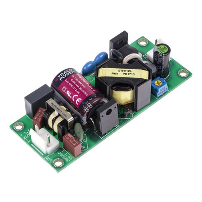 TRACOPOWER Switching Power Supply, TPP 30-112A-J, 12V dc, 2.5A, 30W, 1 Output, 120 → 370 V dc, 85 → 264 V