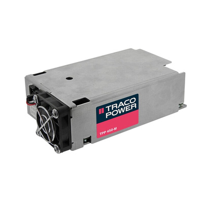 TRACOPOWER Switching Power Supply, TPP 450-115-M, 15V dc, 30A, 450W, 1 Output, 120 → 370 V dc, 85 → 264 V