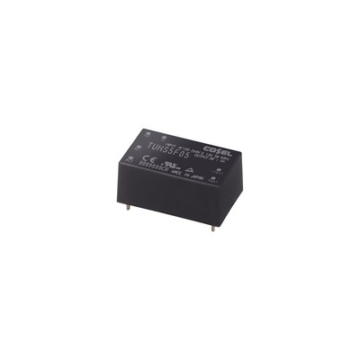 Cosel Switching Power Supply, TUHS5F12, 12V dc, 450mA, 5.4W, 1 Output, 120 → 370 V dc, 85 → 264 V ac