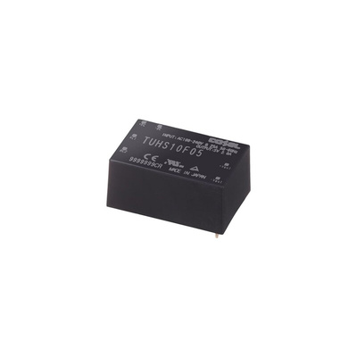 Cosel Switching Power Supply, TUHS10F24, 24V dc, 450mA, 10.8W, 1 Output, 120 → 370 V dc, 85 → 264 V ac