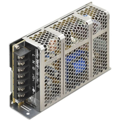 Omron Switching Power Supply, S8FS-C20024, 24V dc, 8.8A, 200W, 1 Output, 100 → 240V ac Input Voltage