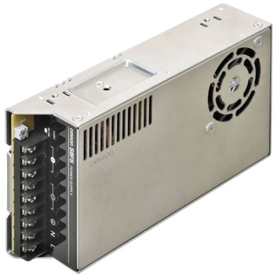 Omron Switching Power Supply, S8FS-C35024, 24V dc, 14.6A, 350W, 1 Output, 100 → 240V ac Input Voltage