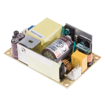 MEAN WELL Switching Power Supply, RPS-65-48, 48V dc, 1.36A, 65W, 1 Output, 80 → 264V ac Input Voltage