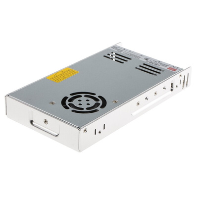 MEAN WELL Switching Power Supply, LRS-350-12RS, 12V dc, 29A, 348W, 1 Output, 180 → 264V ac Input Voltage