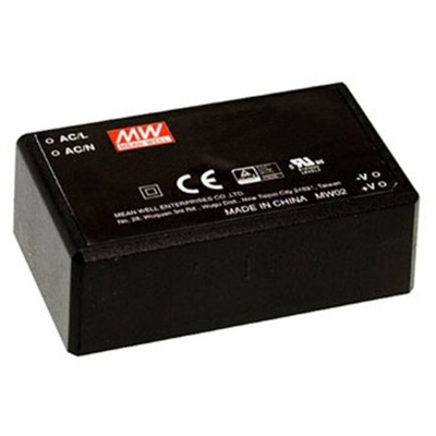 MEAN WELL Switching Power Supply, IRM-60-12, 12V dc, 5A, 60W, 1 Output, 85 → 264V ac Input Voltage
