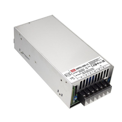 MEAN WELL Switching Power Supply, HRPG-1000-48, 48V dc, 21A, 1.008kW, 1 Output, 127 → 370 V dc, 90 → 264