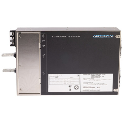 Artesyn Embedded Technologies Switching Power Supply, LCM3000L-T, 12V dc, 250A, 3kW, 1 Output, 90 → 264V ac