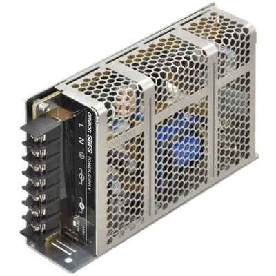 Omron Switching Power Supply, S8FS-C10024J, 24V dc, 4.5A, 100W, 1 Output, 100 → 240V ac Input Voltage