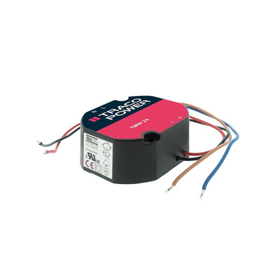 TRACOPOWER AC-DC Power Supply, TMW 24-105, 5.1V dc, 4A, 20.4W, 1 Output, 85 → 264V ac Input Voltage