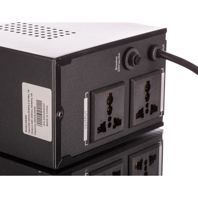 RS PRO 140 → 300V ac Input Stand Alone Uninterruptible Power Supply, 400VA (240W)