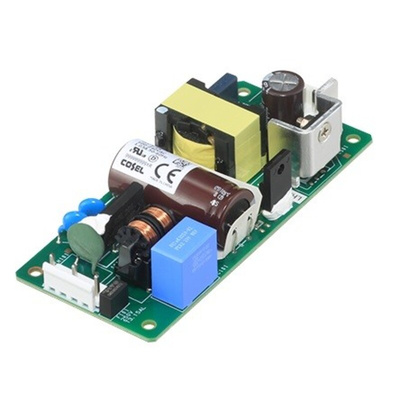 Cosel AC-DC Power Supply, LHA50F-24-Y, 24V dc, 2.1A, 50.4W, 1 Output, 85 → 264V ac Input Voltage