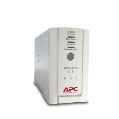 APC 180 → 266V Input Stand Alone Uninterruptible Power Supply, 650VA (400W), Back-UPS CS
