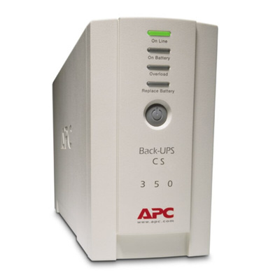 APC 230V Input Stand Alone Uninterruptible Power Supply, 350VA (210W), Back-UPS CS