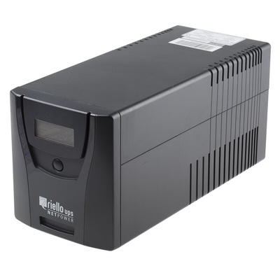 Riello 220 → 240V ac Input Stand Alone Uninterruptible Power Supply, 1000VA (600W), Net Power