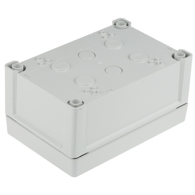 Fibox TEMPO, Grey ABS Enclosure, IP65, 187.2 x 122.2 x 89.9mm