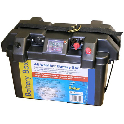 RS PRO Battery Box For Use With Battery up to 110 Ah