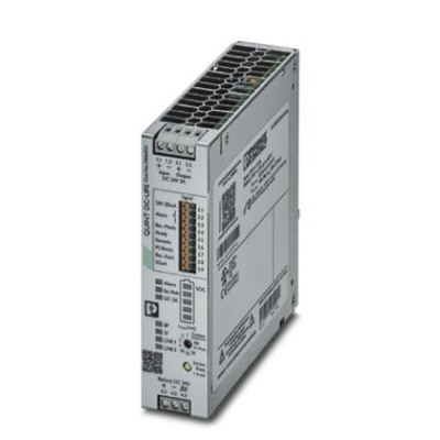 Phoenix Contact 18 → 30V dc Input DIN Rail Uninterruptible Power Supply (240W), QUINT4
