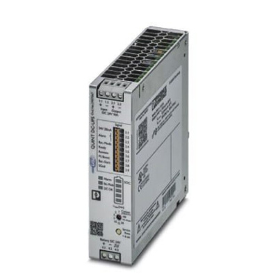 Phoenix Contact 18 → 30V dc Input DIN Rail Uninterruptible Power Supply (480W), QUINT4