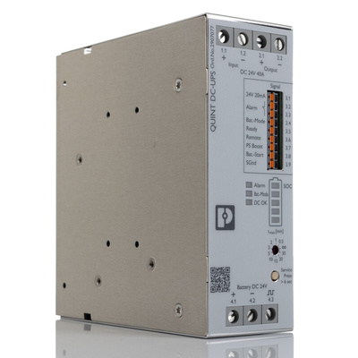 Phoenix Contact 18 → 30V dc Input DIN Rail Uninterruptible Power Supply (1.44kW), QUINT4