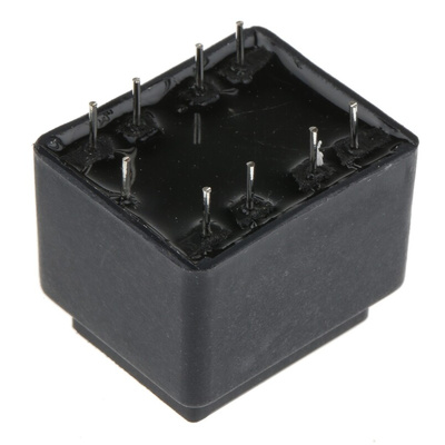 Through Hole Audio Transformer 600Ω 100mW Hz @ 300, 1mW Hz @ 30, 2.5mW Hz @ 50