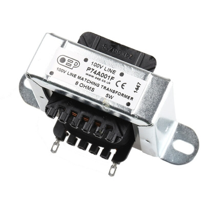 Chassis Mount Audio Transformer 8Ω 5W