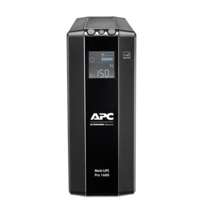 APC 230V Input Stand Alone Uninterruptible Power Supply, 1600VA (960W), Back UPS Pro BR