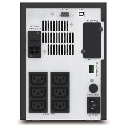 APC 230V Input Stand Alone Uninterruptible Power Supply, 1500VA (1.05kW), Easy UPS