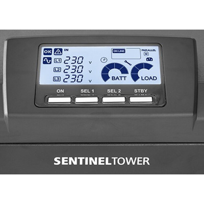 Riello 220 → 415V Input Stand Alone Uninterruptible Power Supply, 8000VA (8kW), Sentinel Tower