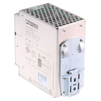 Phoenix Contact 24V dc Input DIN Rail Uninterruptible Power Supply (480W), QUINT-BUFFER