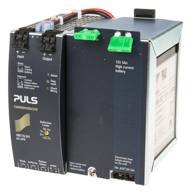 PULS 24 → 28V Input DIN Rail Uninterruptible Power Supply, DIMENSION