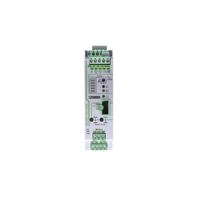 Phoenix Contact 24V dc Input DIN Rail Uninterruptible Power Supply (240W), QUINT-UPS