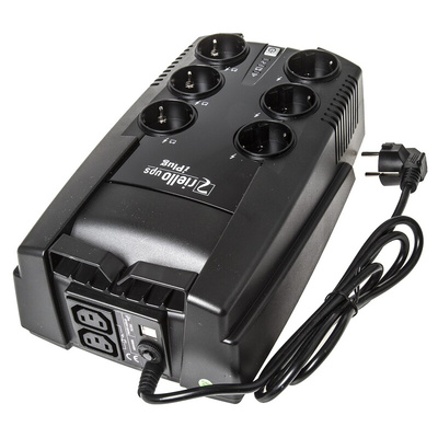Riello 220 → 240V ac Input Stand Alone Uninterruptible Power Supply, 600VA (360W), iPlug