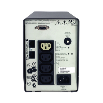 APC 230V Input Stand Alone Uninterruptible Power Supply, 620VA (390W), Smart-UPS SC