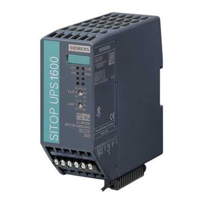 Siemens 24V dc Input DIN Rail Mount Uninterruptible Power Supply (480W)