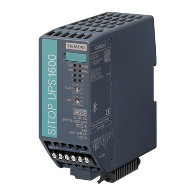 Siemens 22 → 29V dc Input DIN Rail Mount Uninterruptible Power Supply (240W)