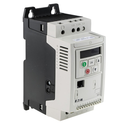 Eaton Inverter Drive, 0.37 kW, 1 Phase, 230 V ac, 2.3 A
