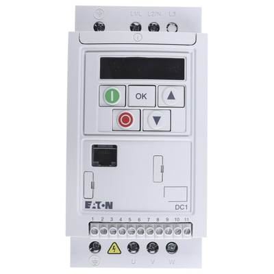 Eaton Inverter Drive, 0.75 kW, 1 Phase, 230 V ac, 4.3 A