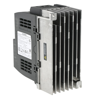 Siemens Inverter Drive, 0.75 kW, 1 Phase, 230 V ac, 4.2 A, SINAMICS V20 Series