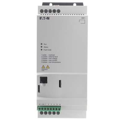 Eaton Variable Speed Starter, 3 kW, 3 Phase, 480 V ac, 6.6 A, Series