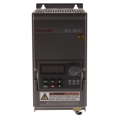 Bosch Rexroth Inverter Drive, 1.5 kW, 3 Phase, 380 V ac, 4 A, EFC 5610 Series