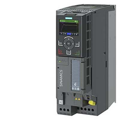 Siemens Inverter Drive, 4 kW, 3 Phase, 380 → 480 V ac, 9.8 A, SINAMICS G120X Series