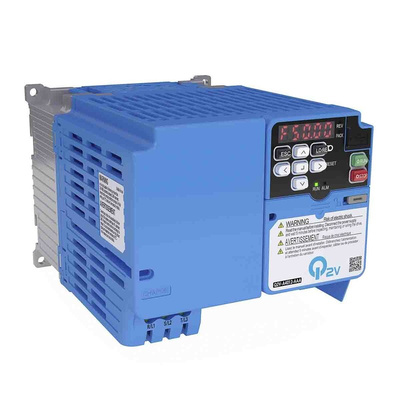 Omron Inverter Drive, 3 kW, 1 Phase, 200 V ac, 12.2 A, Q2V Series