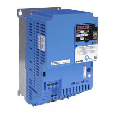 Omron Inverter Drive, 7.5 kW, 3 Phase, 400 V ac, 23.4 A, Q2V series Series