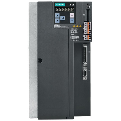 Siemens Inverter Drive, 7 kW, 3 Phase, 480 V ac, 13.2 A, 6SL3210 Series