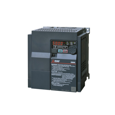 Mitsubishi Inverter Module, 2.2 kW, 3 Phase, 480 V, 6 A, FR-E800 Series