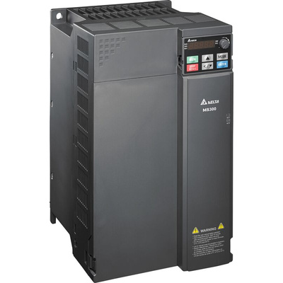 Delta Electronics Inverter Drive, 18 kW, 3 Phase, 460 V, 38 A, VFD-MS Series