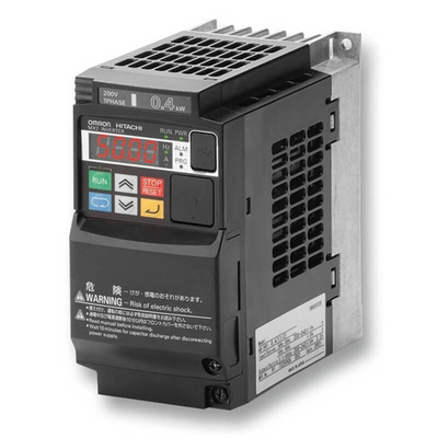 Omron Inverter Drive, 0.75 kW, 3 Phase, 400 V, 2.1 A, 3G3MX2 Series