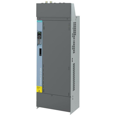 Siemens Inverter Drive, 400 kW, 3 Phase, 380 → 480 V, 562 A, 6SL3220 Series