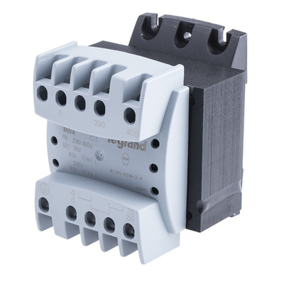 Legrand 100VA DIN Rail Transformer, 230 → 400V Primary, 115 → 230V Secondary